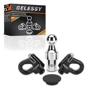 Gelessy 60639 Puck System Gooseneck Hitch Kit Compatible With Chevy/ford/gmc/nissan T