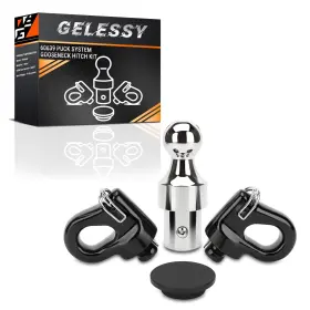 60639 Gelessy Puck System Gooseneck Hitch Kit Compatible With Chevy/ford/gmc/nissan T
