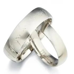 189-gm20091 Gemini Personalized Silver Matt His And Her Matte Matching Titanium Wedding Rings Se 189-gm20091 Gemini Personalized Silver Matt His And Her Matte Matching Titanium Wedding Rings Se