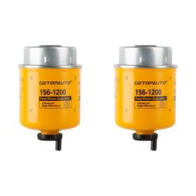 Getopauto 156-1200 Fuel Water Separator Filter Compatible With Caterpillar Cat 901c 902