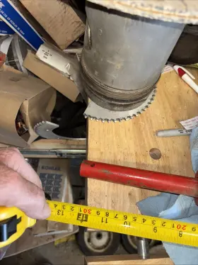 1153330 Gleaner Allis Chalmers Combine Elevator Shaft
