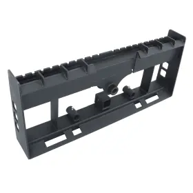 Gt6423144 Globalmart-top 4000lb Skid Steer Heavy-duty Pallet Fork Frame With Receiver Hitch And Spear Sleeves