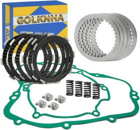 11061-0122 Golknha Clutch Kit And Frction Steel Plates Gasket For Kawasaki Kx80 Kx85 Kx100 Kx112