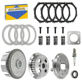22121-hm8-000 Golknha 22100-hm8-a40 Clutch Kit And Basket Friction Steel Hub Pressure Plate For Honda Atv Recon