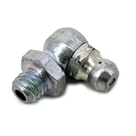 280741 Grasshopper Mower 1/4-28 Grease Fitting Zerk Chrome Silver T