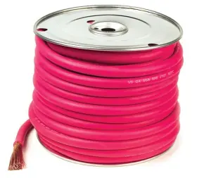 82-6710 Grote 621935027964 Battery Cable Red 2 Ga 50ft Spool