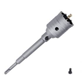 Guicgoc 723497407793 54mm 2-1/8 Inch Concrete Hole Saw With 220mm Sds Plus Shank Connecting Rod