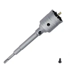 Guicgoc 723497407793 54mm 2-1/8 Inch Concrete Hole Saw With 220mm Sds Plus Shank Connecting Rod