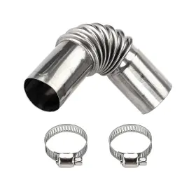 Gupqg1702si-1pc Gunhunt 1 Pc Car Exhaust Pipe Replacement 5.11in Elbow Durable Metal Vehicle
