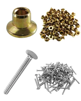 Mgp98t-r6-10g Guqvki 100pcs 3/16 Inch Medium Rivet Kit Fit For Peterbilt 379 Hood Main Panel And Flang