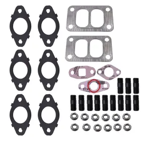 1045986 Habiiid Exhaust Manifold Gaskets Stud And Nut Kit For Dodge Cummins 5.9 6.7 24