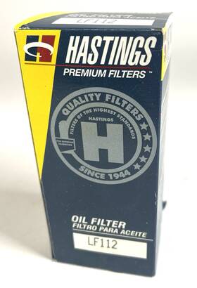 Hastings Lf112 New Old Stock Part # Oil Filter