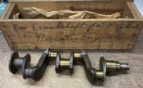Hercules 27225-d Vintage Crank Shaft 4 Cylinders Jm-450