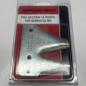Herschel S20-4210d Parts End Section 14-tooth Top Serrated Rh 2/pk