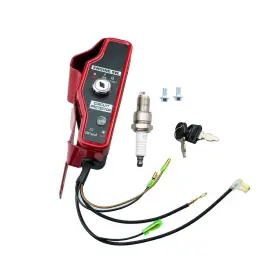 Gx340 Hz Hd340 Ignition Switch Box With Key Mounting Bolts For Honda Gx39... Fast Ship