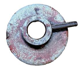 Ih 528294r1 Throttle Disc Plate 464 484 574 584 674 684 784 884