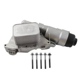 Ingkan 11428511391 11428585235 Aluminum Oil Cooler Filter Housing Assembly Fits For 2014-2019 Co
