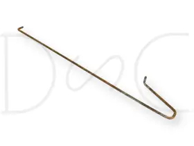117954c1 International Harvester Ih 1086 Tractor Rh Right Door Latch Control Rod Linkage