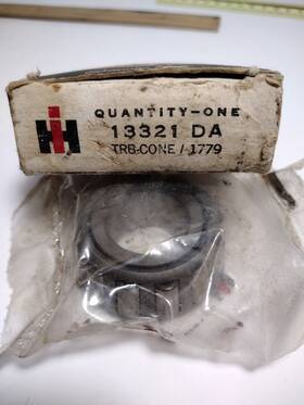 International Harvester 1779 Ih Cone Bearing- Quantity One- Part Number 13321 Da. Trb -cone/1779