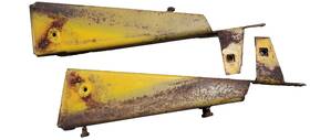 International Harvester 404761-r1 Ih Cub Lo-boy 154 185 Radiator Mount Supports Brackets