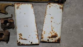 International Harvester 404816-r1 Ih Cub Lo-boy 154 185 Front Side Cover Shroud Guards Fan