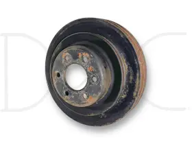 691562c1 International Harvester 1976 Ih 1086 Tractor Fan Pulley 3 Groove