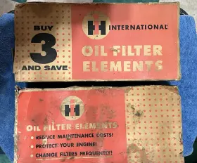 Filters-279994r91-box International Harvester Filters-381660r91-box Vintage Ih Nos Hydraulic Oil Of 3