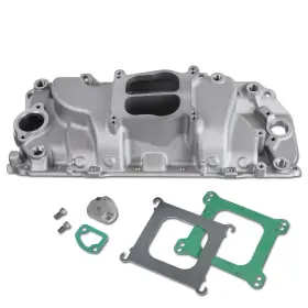 3001-53001 Jghyperx 2161 53001 Intake Manifold Aluminum Dual Plane Compatible With Chevy Big Bloc