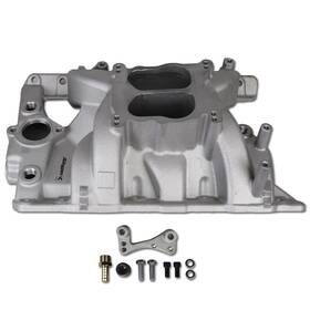 Jghyperx 7156 Intake Manifold Aluminum Dual Plane Compatible With Pontiac 1965-1979 32