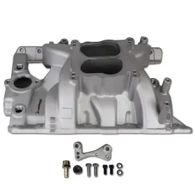 7156 Jghyperx Intake Manifold Aluminum Dual Plane Compatible With Pontiac 1965-1979 32