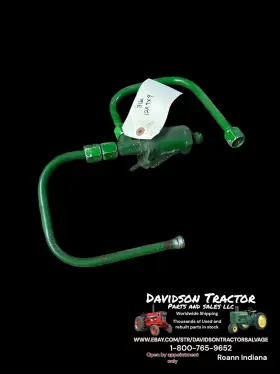 221887r John Deere Hydraulic Valve With Line Antique Tractor