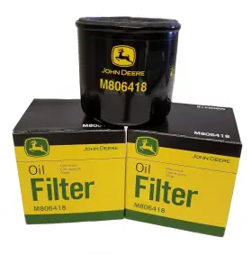 M806418 John Deere 313093013070 Original Equipment Package Of Three Oil Filters - M806418 John Deere 313093013070 Original Equipment Package Of Three Oil Filters -