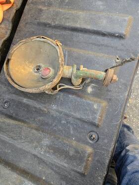 John Deere 430c Rear Light Bracket For Crawlers With Standard Seat Mc 40c 420c
