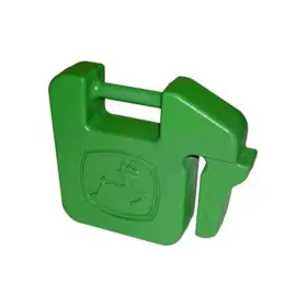 John Deere 445020541554 Rear Extra Weight 42 Lbs. Traction Suitcase Tractor Balance Green New