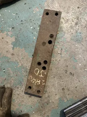 2840 John Deere 6609 Drawbar Brace Tag #6609