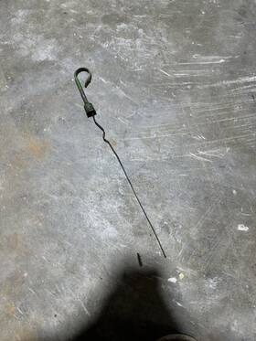 John Deere 7137 1520 Engine Oil Dipstick Tag #7137