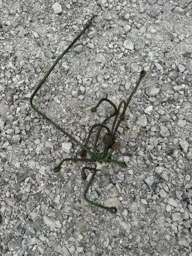 7637 John Deere Fuel Lines Tag #7637
