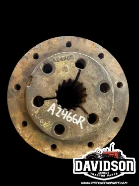 A2486r John Deere A Tractor 9 Bolt Mount Rear Splined Axle Wheel Hub