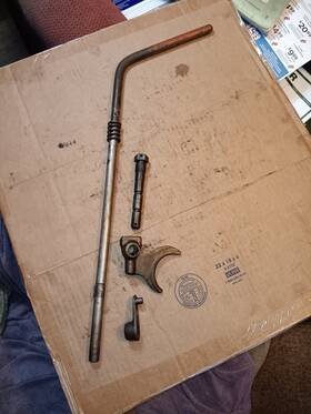 John Deere A4007 Late Styled Model A Pto Shift Lever R