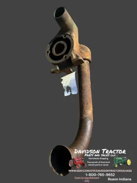 A4369r John Deere 60 Used Original Oil Bath Air Cleaner Top With Pipe
