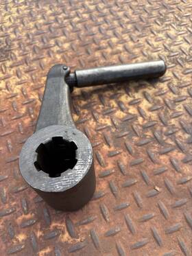 John Deere A4495r 50 60 70 Original Rockshaft Crank Arm With Piston Rod A4448r A4495r