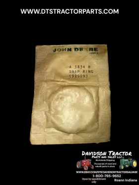 A5834r John Deere Genuine New Old Stock Snap Ring