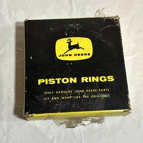 John Deere Ab2522r Genuine Piston Ring Set New Old Stock