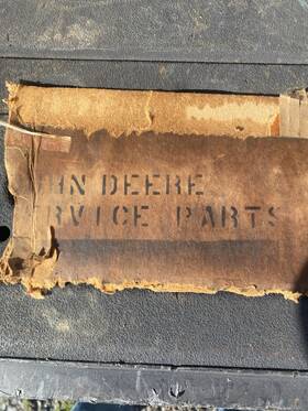 John Deere Ab4666-r Vintage Radiator Core Nos