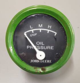 John Deere Af2752r Oil Pressure Gauge A B D G H 50 Good Used