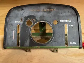 Am30254 John Deere 110 Round Fender Instrument Panel Part Number