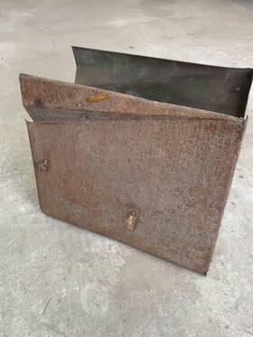 John Deere Am957t Left And Right Battery Box Door Covers Fits Tractor M Mt Mc Mi