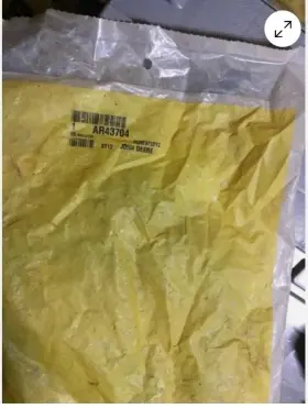 Ar43704 John Deere Genuine Nos Muffler Clamp Fd10
