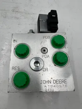 At540576 John Deere Selonoid Hydraulic Valve For Wheel Loader 444 P 444l 524