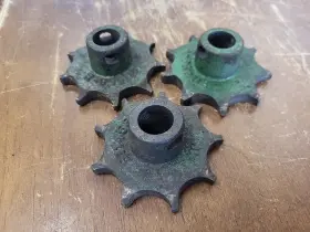 B11458b John Deere 3-john Precision Seeder Seed Planter Chain Sprocket Gear 9 Tooth